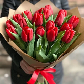 Букет Тюльпановая сказка